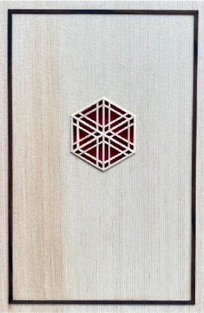 木曽ひのき+胡麻柄